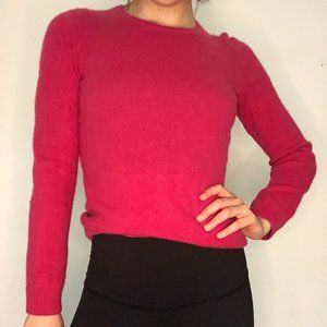 Vintage Pink Cashmere Long-Sleeve